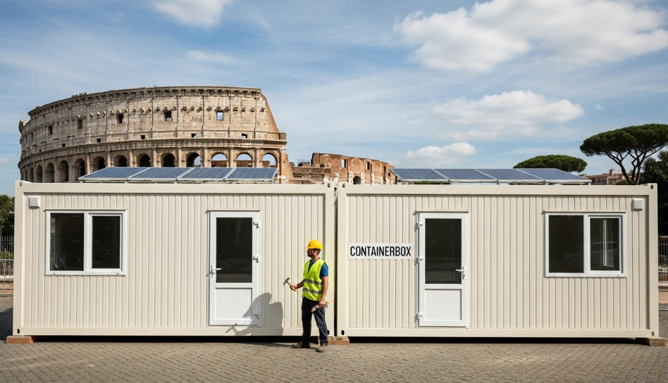 Monoblocchi Prefabbricati Moduli Box Baracche Cantiere 
