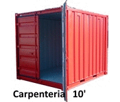 Container 10' offerta prezzi listino