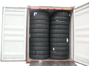 container Pneumatici gomme