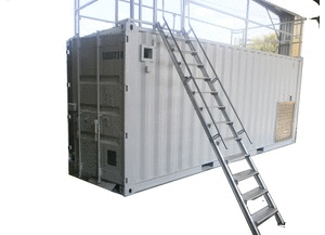 Tetto Container Lavorazioni Fotovoltaico