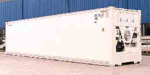 40' reefer high cube container